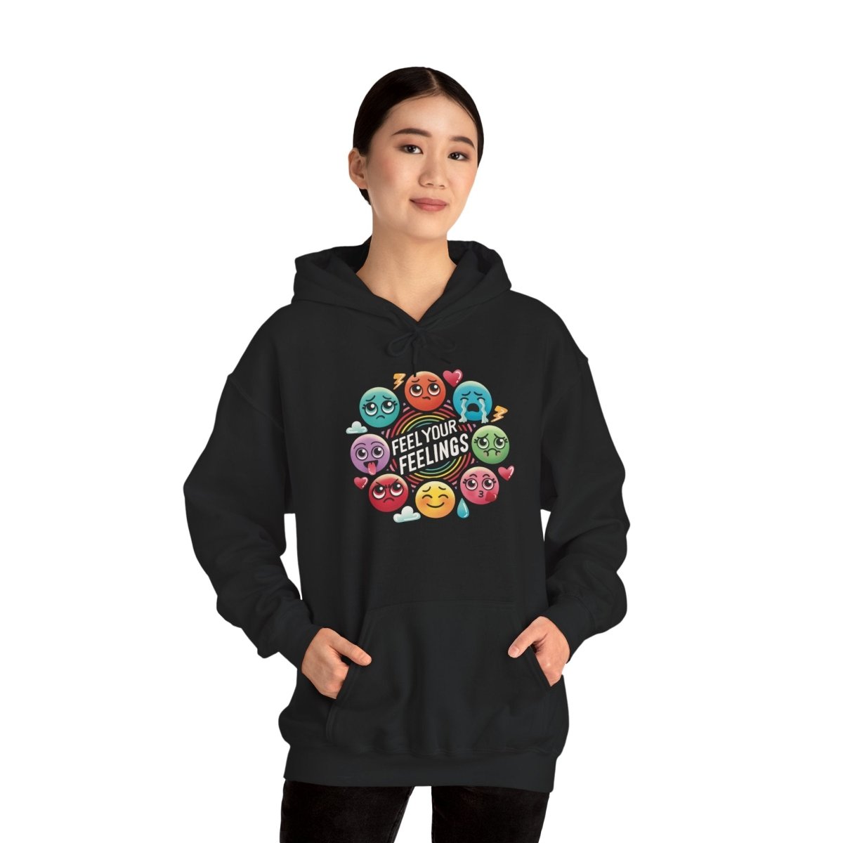 Feel Your Feelings Hoodie - Self - Care Shirts