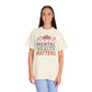 Garment - Dyed T-shirt Mental Health Awareness Graphic Tee - Self - Care Shirts