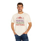 Garment - Dyed T-shirt Mental Health Awareness Graphic Tee - Self - Care Shirts