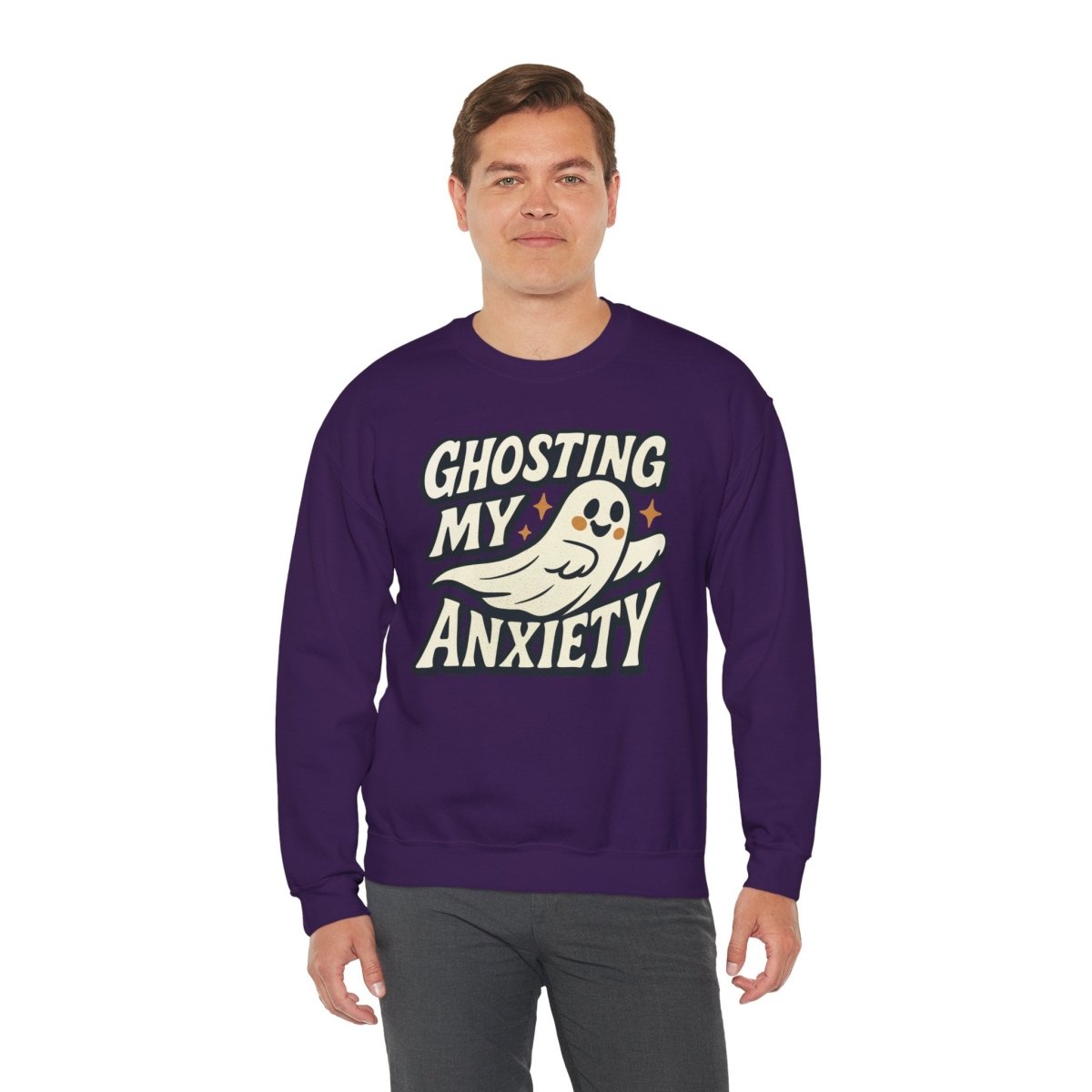 Ghosting My Anxiety | Mental Health Sweatshirt - Self - Care Shirts