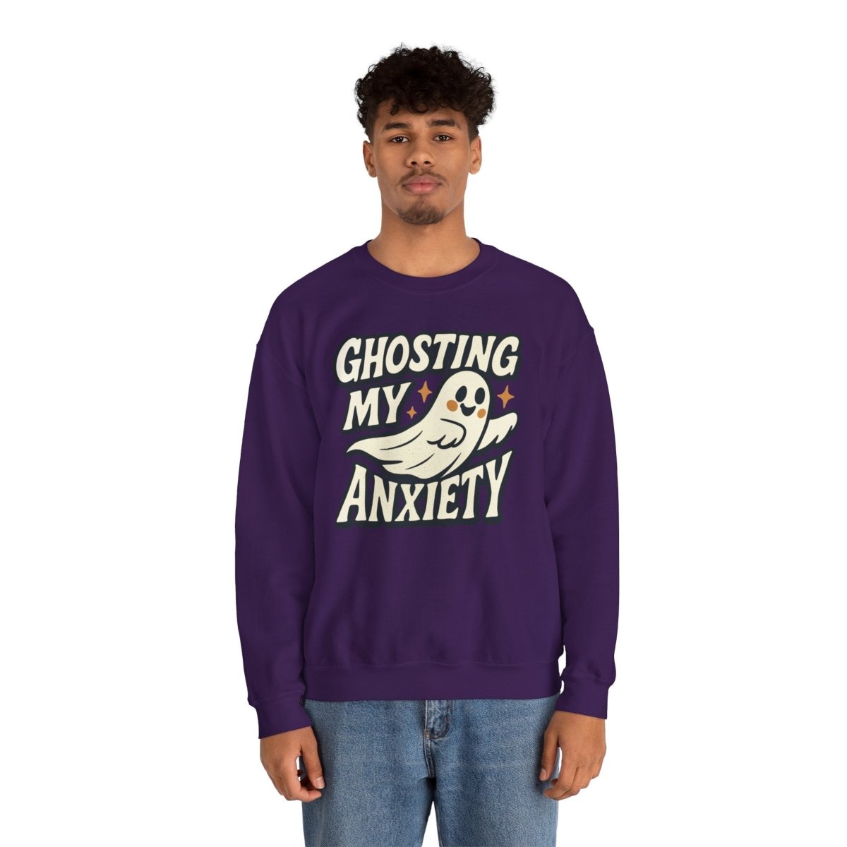 Ghosting My Anxiety | Mental Health Sweatshirt - Self - Care Shirts