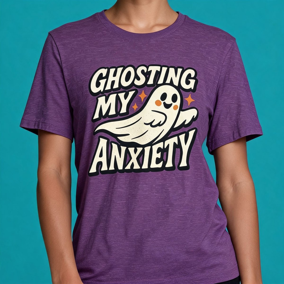 Ghosting My Anxiety Shirt - Self-Care Shirts