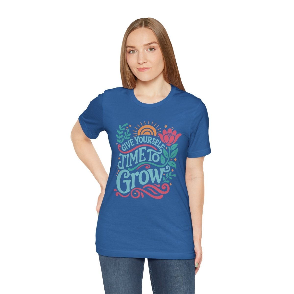 Give Yourself Time to Grow | Mental Health Shirt - Self - Care Shirts