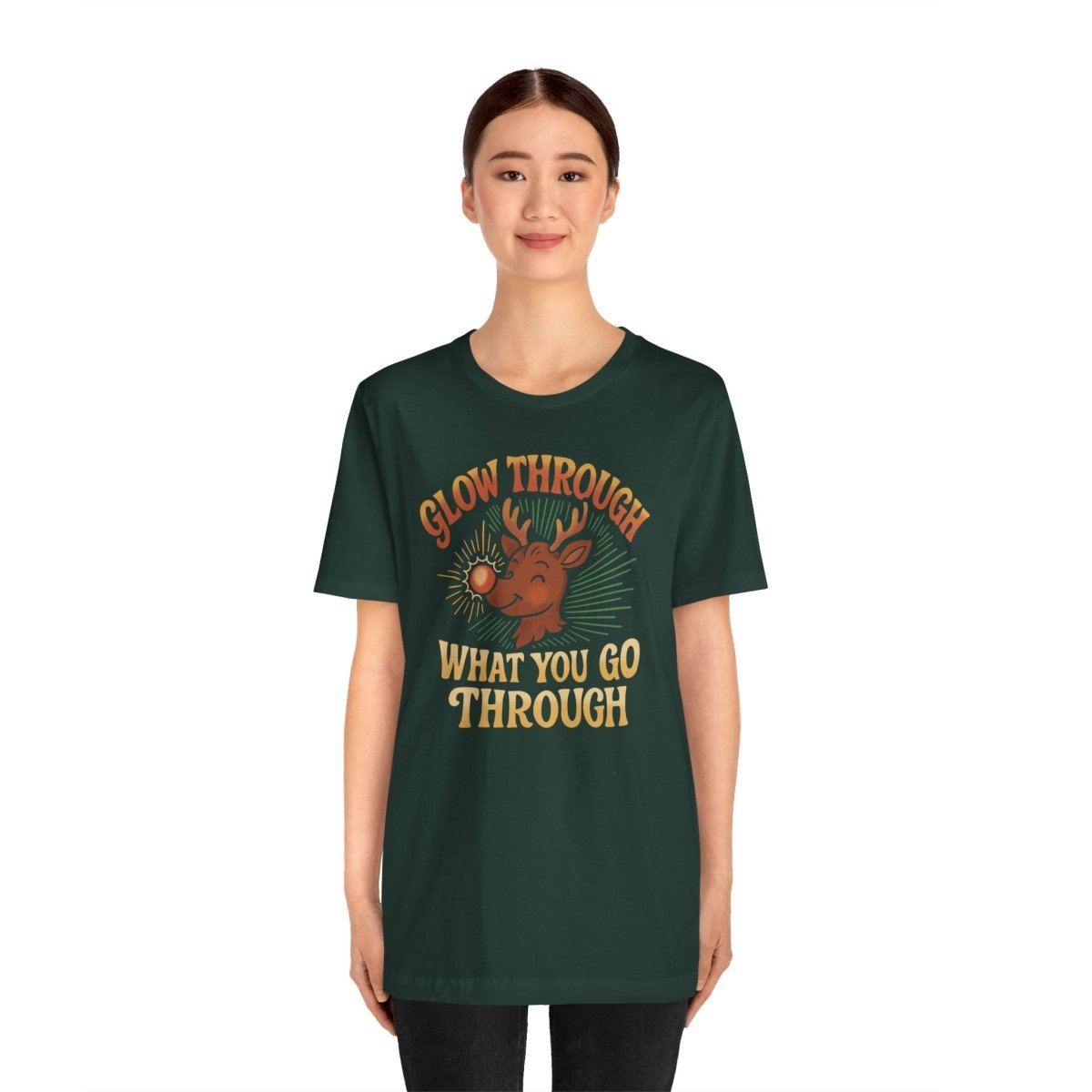 Glow Through What You Go Through Shirt - Self - Care Shirts
