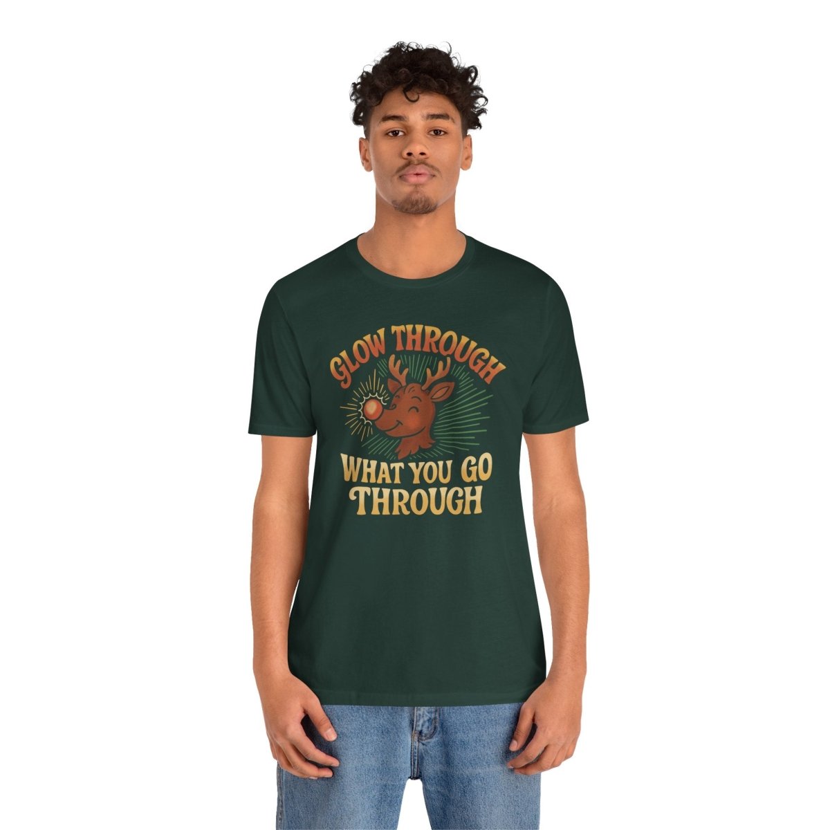 Glow Through What You Go Through Shirt - Self - Care Shirts