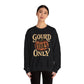 Gourd Vibes Only | Mental Health Sweatshirt - Self - Care Shirts
