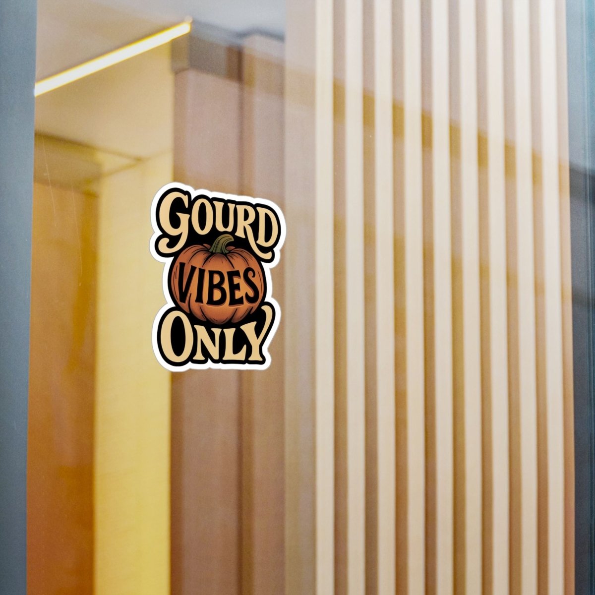 Gourd Vibes Only Sticker - Self-Care Shirts