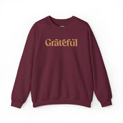 Grateful | Embroidered Mental Health Sweatshirt - Self - Care Shirts