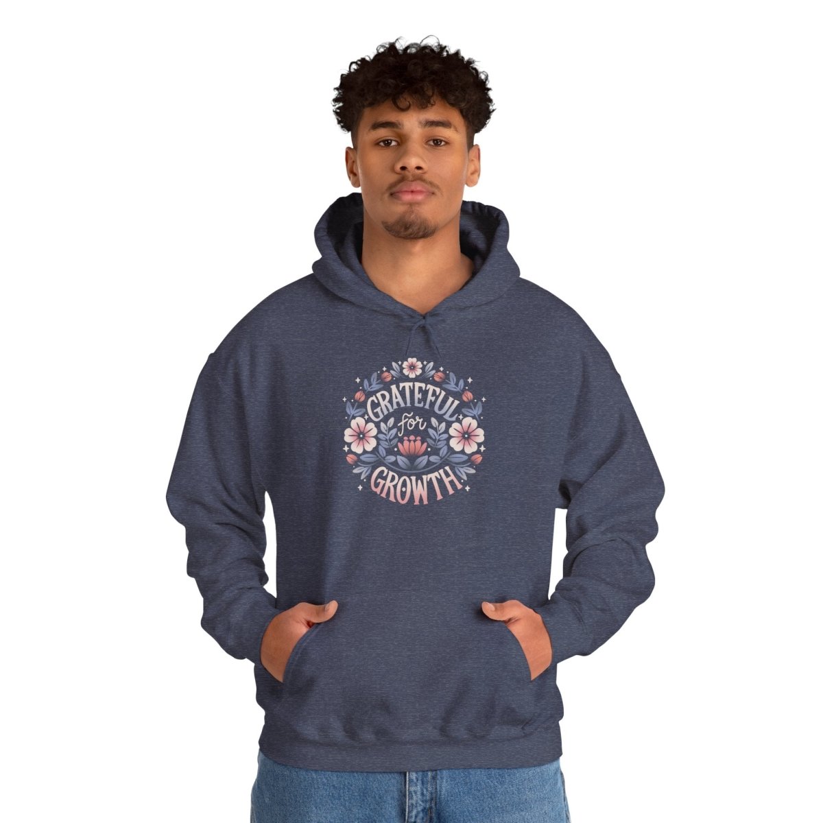 Grateful for Growth Hoodie - Self - Care Shirts