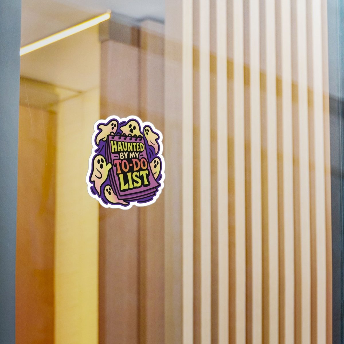 Haunted by My To-Do List Sticker - Self-Care Shirts