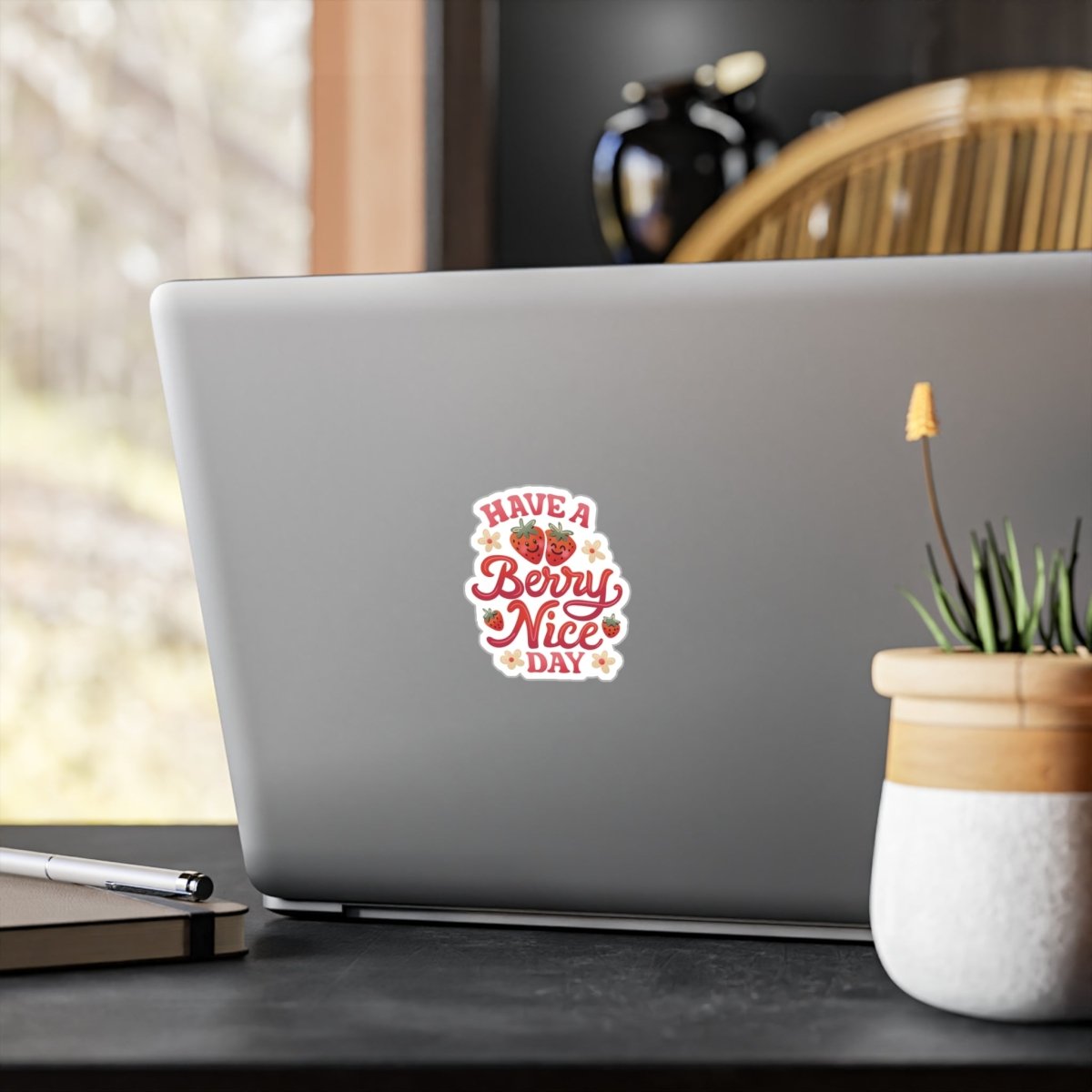 Have a Berry Nice Day Sticker - Self - Care Shirts