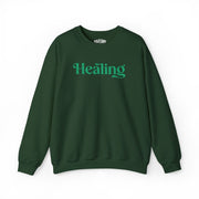 Healing | Embroidered Mental Health Sweatshirt - Self - Care Shirts