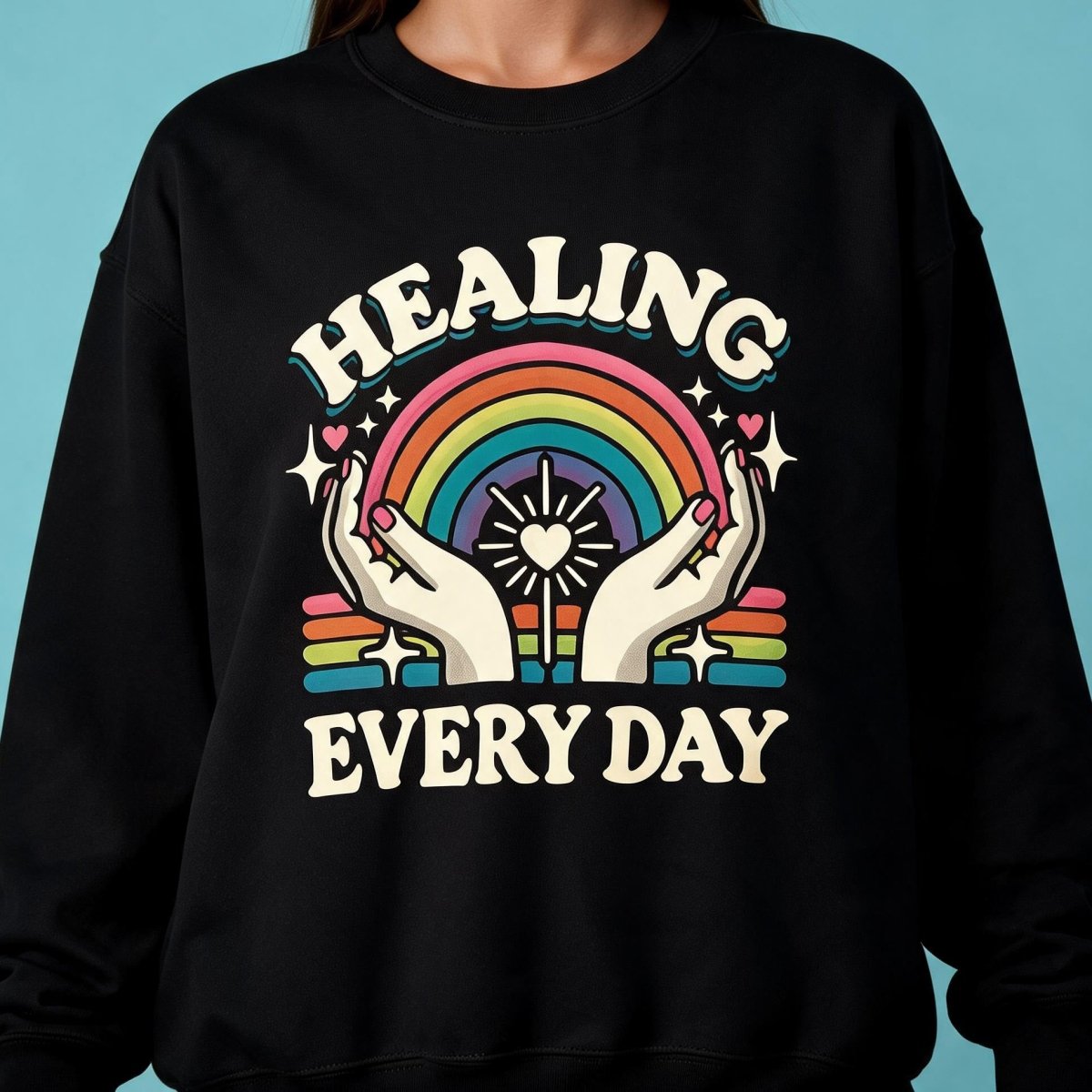 Healing Every Day Sweatshirt - Self-Care Shirts
