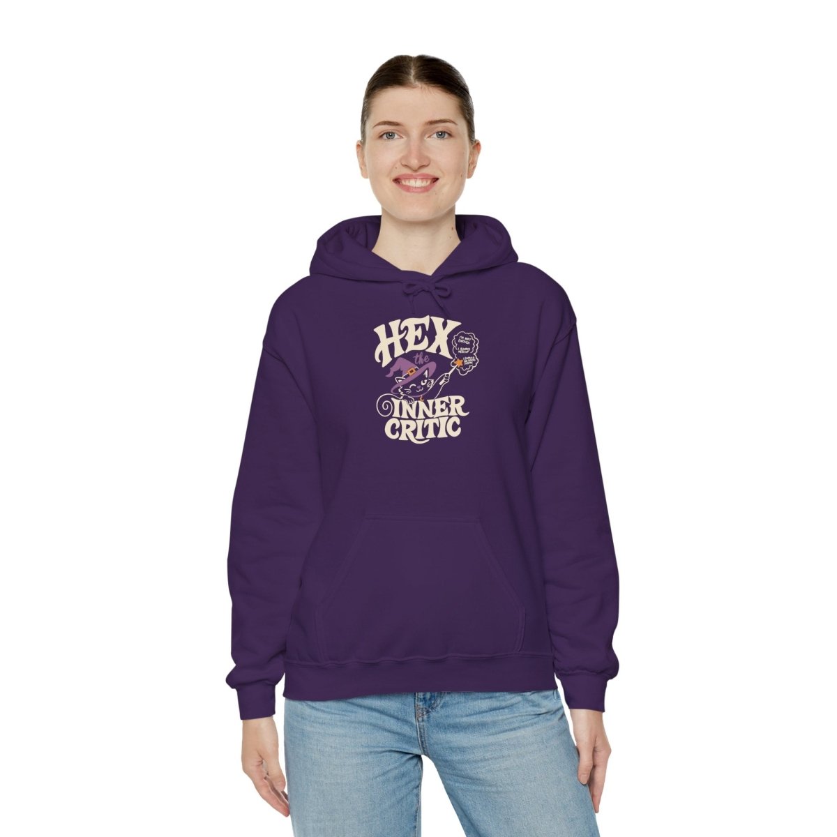 Hex the Inner Critic Hoodie - Self-Care Shirts