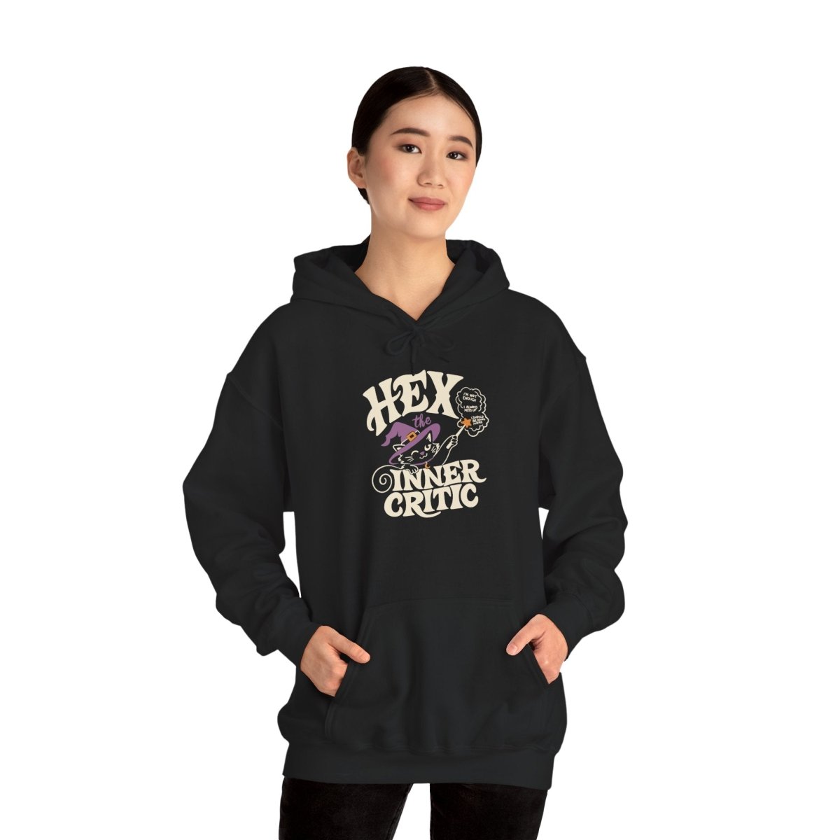 Hex the Inner Critic Hoodie - Self-Care Shirts