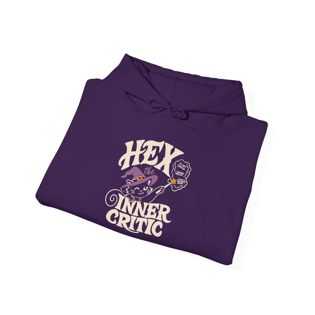Hex the Inner Critic Hoodie - Self-Care Shirts