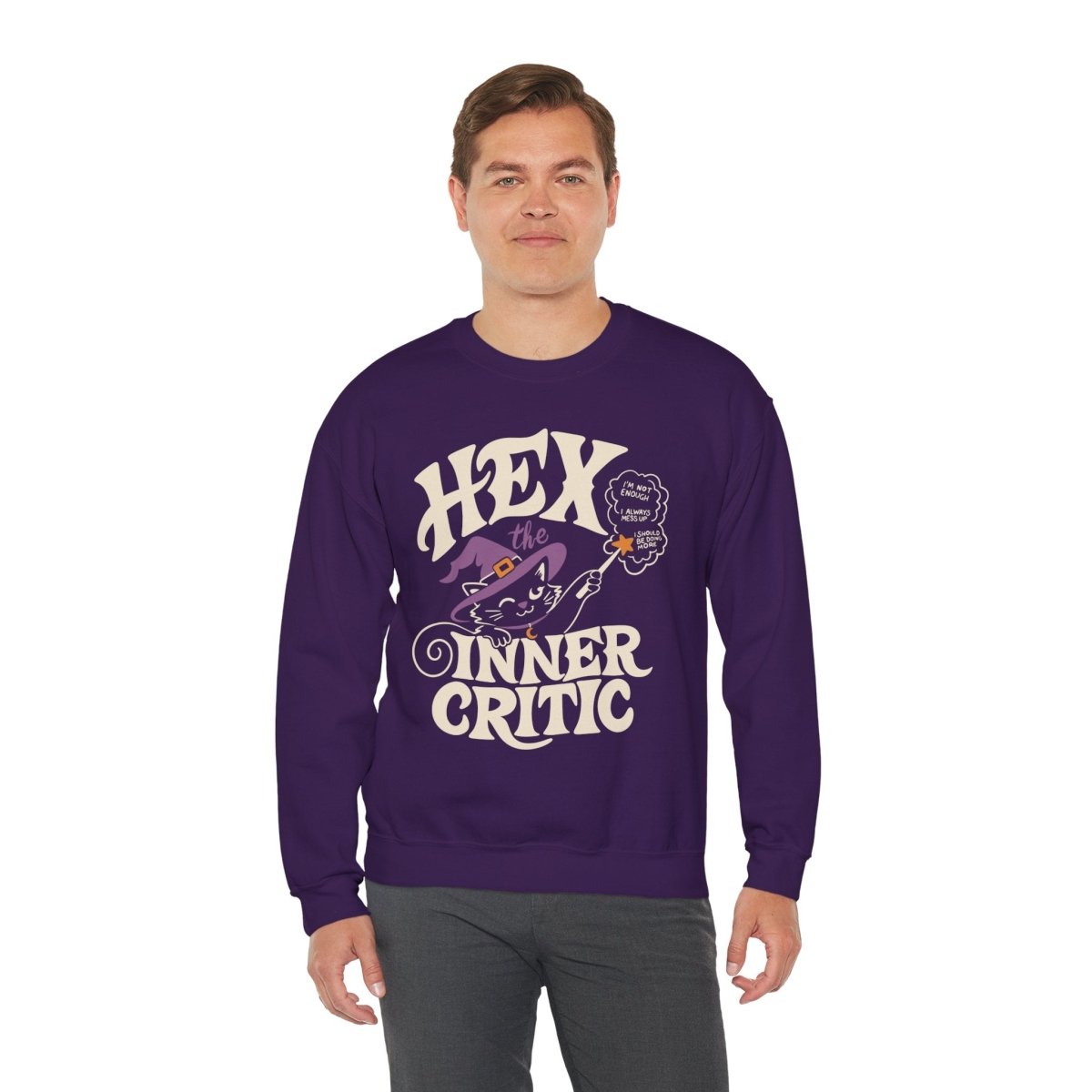 Hex the Inner Critic Sweatshirt - Self-Care Shirts