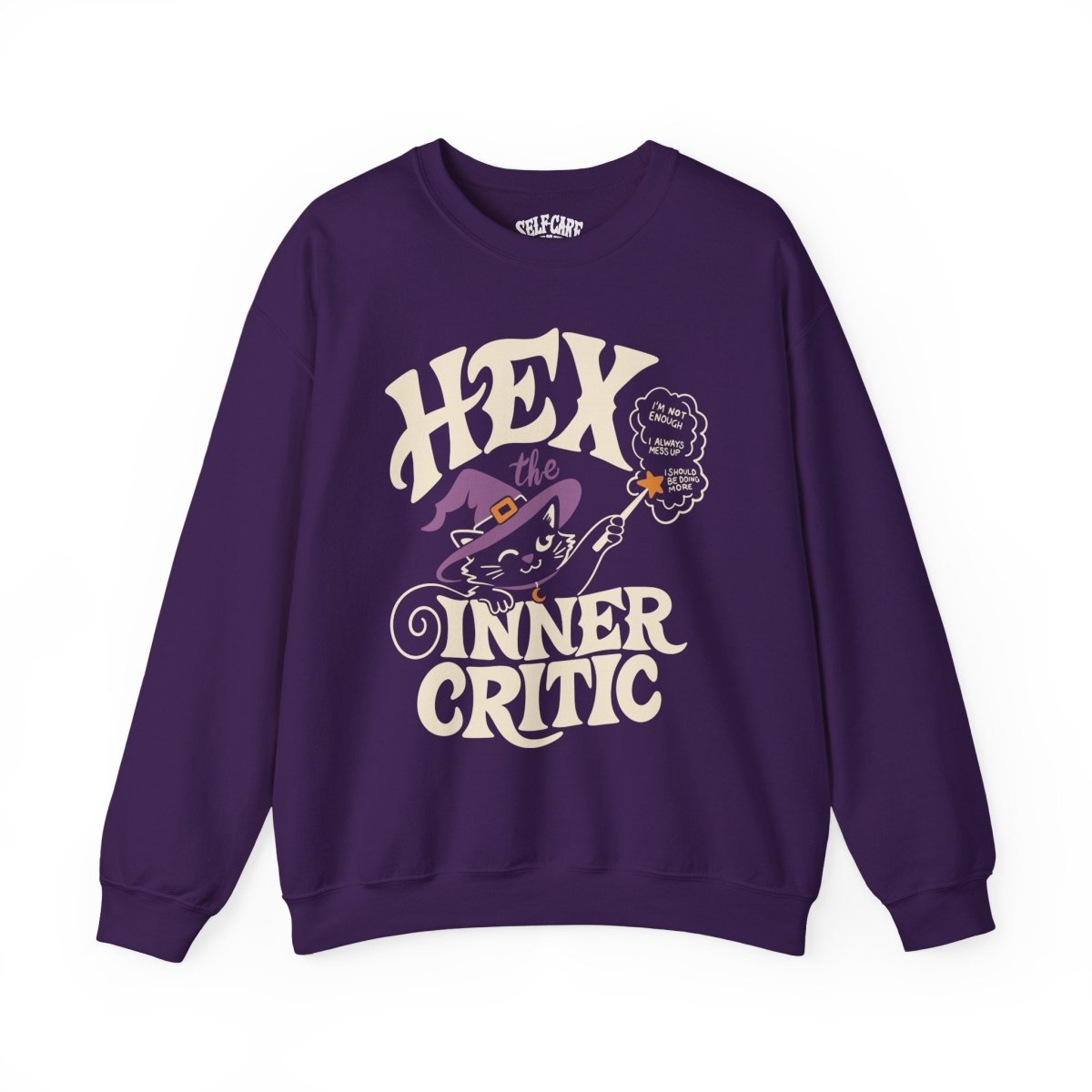 Hex the Inner Critic Sweatshirt - Self-Care Shirts