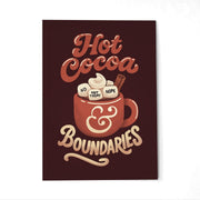 Hot Cocoa & Boundaries Postcard - Self-Care Shirts
