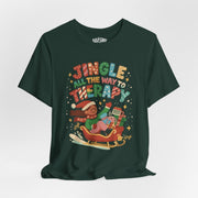 Jingle All the Way to Therapy | Mental Health Shirt - Self - Care Shirts