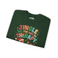 Jingle All the Way to Therapy | Mental Health Sweatshirt - Self - Care Shirts