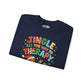 Jingle All the Way to Therapy | Mental Health Sweatshirt - Self - Care Shirts