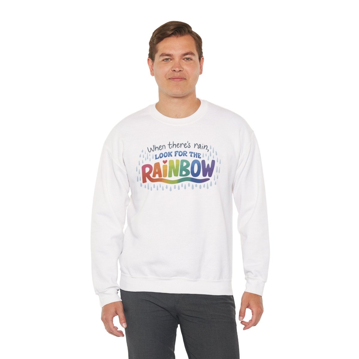 Look for the Rainbow Sweatshirt - Self - Care Shirts