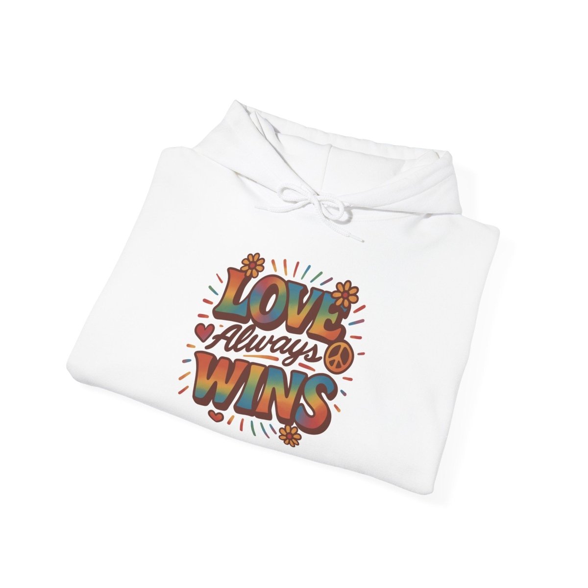 Love Always Wins Hoodie - Self - Care Shirts