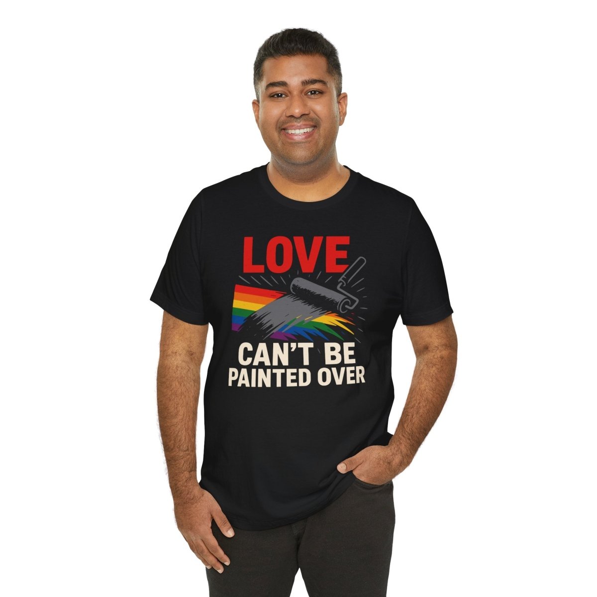 Love Can't Be Painted Over Shirt - Self - Care Shirts