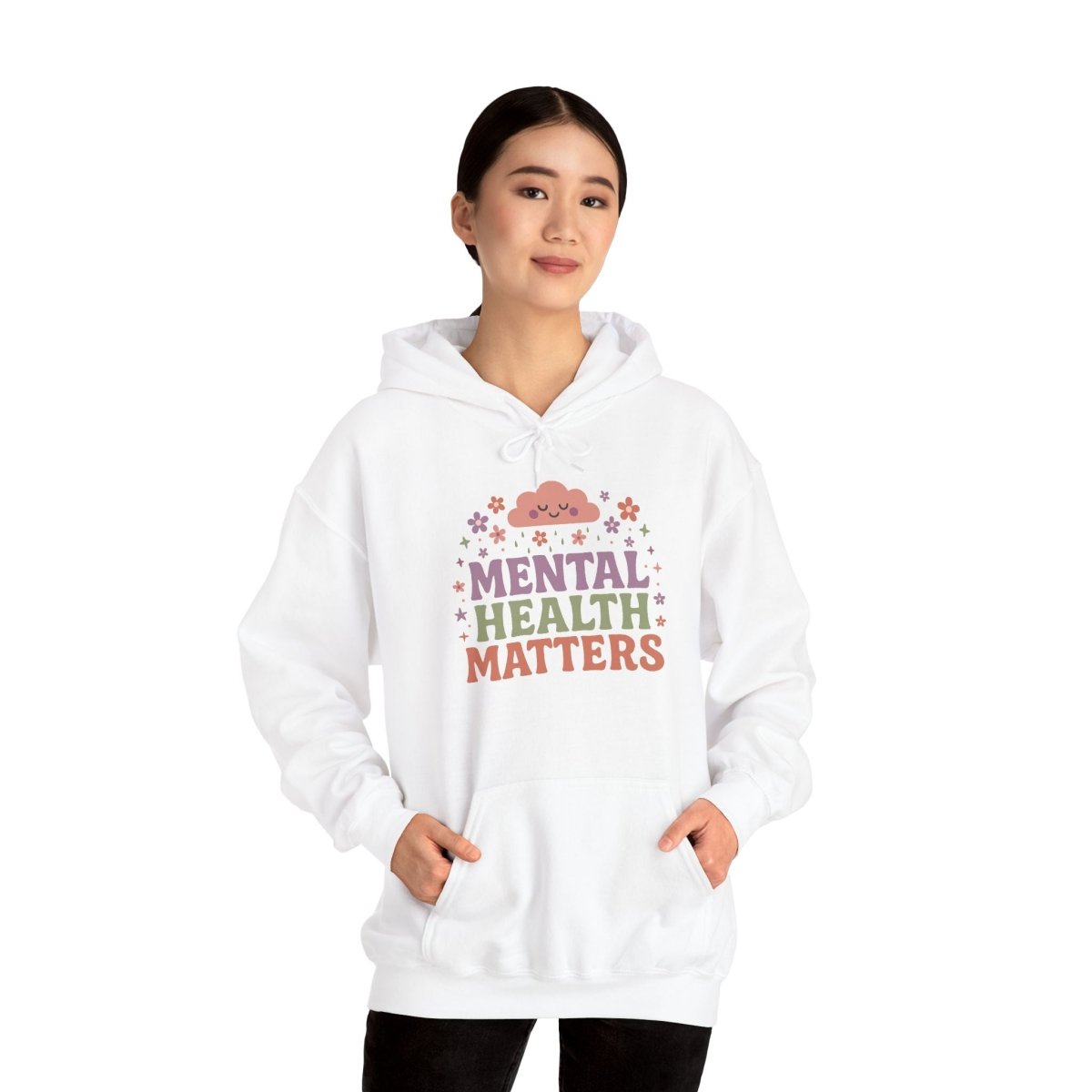 Mental Health Matters Hoodie - Self - Care Shirts
