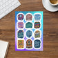 Mental Health Sticker Sheet - Self - Care Shirts