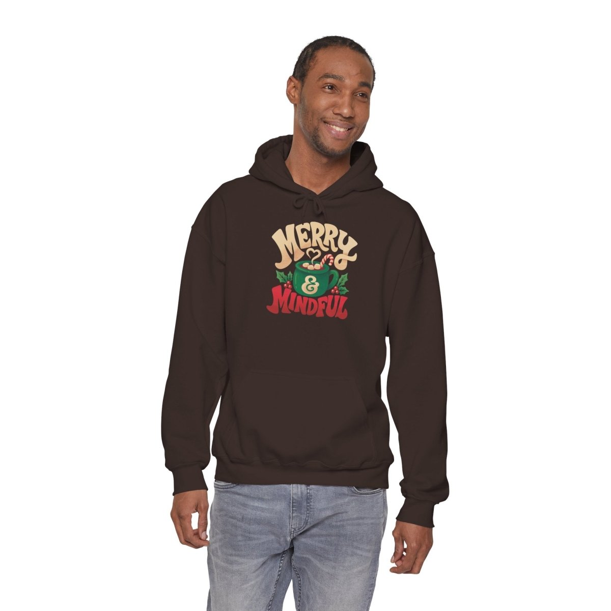 Merry & Mindful Hoodie - Self-Care Shirts