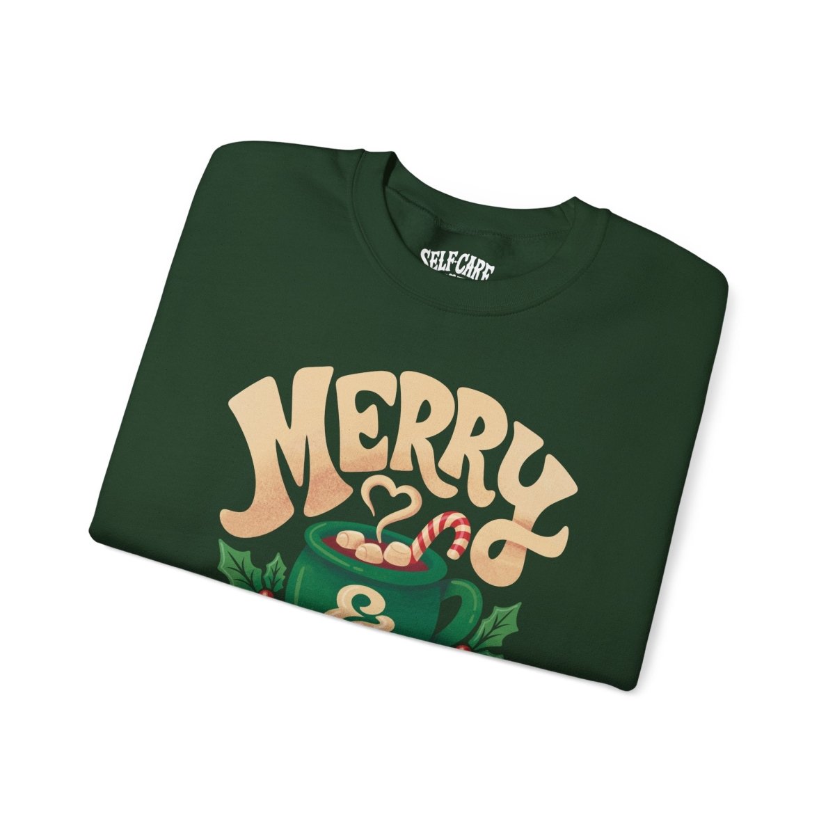 Merry & Mindful Sweatshirt - Self-Care Shirts