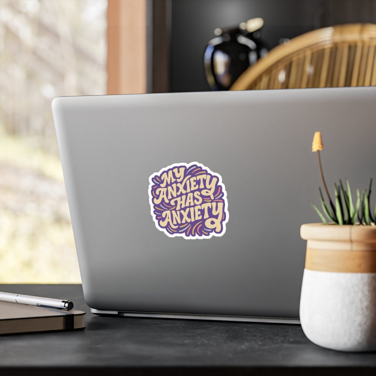 My Anxiety Has Anxiety Sticker - Self - Care Shirts