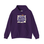 Nap Queen funny self-care mental health hoodie - hand-drawn design - Self-Care Shirts