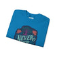 Never Stop Growing Blue Sweatshirt - Self - Care Shirts