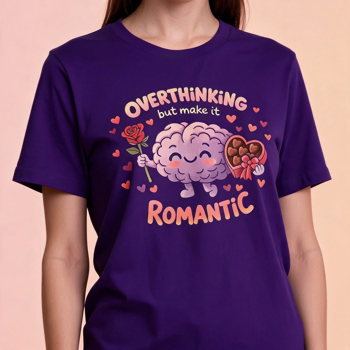 Overthinking but Make It Romantic Shirt - Self-Care Shirts
