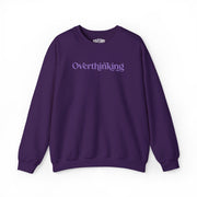 Overthinking | Embroidered Mental Health Sweatshirt - Self - Care Shirts