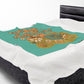 Peace Over Productivity Velveteen Plush Blanket - Self - Care Shirts