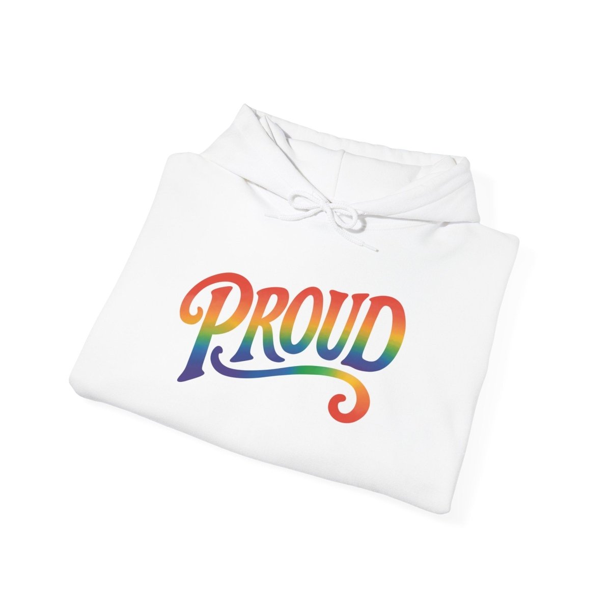 Proud Rainbow Hoodie - Self - Care Shirts