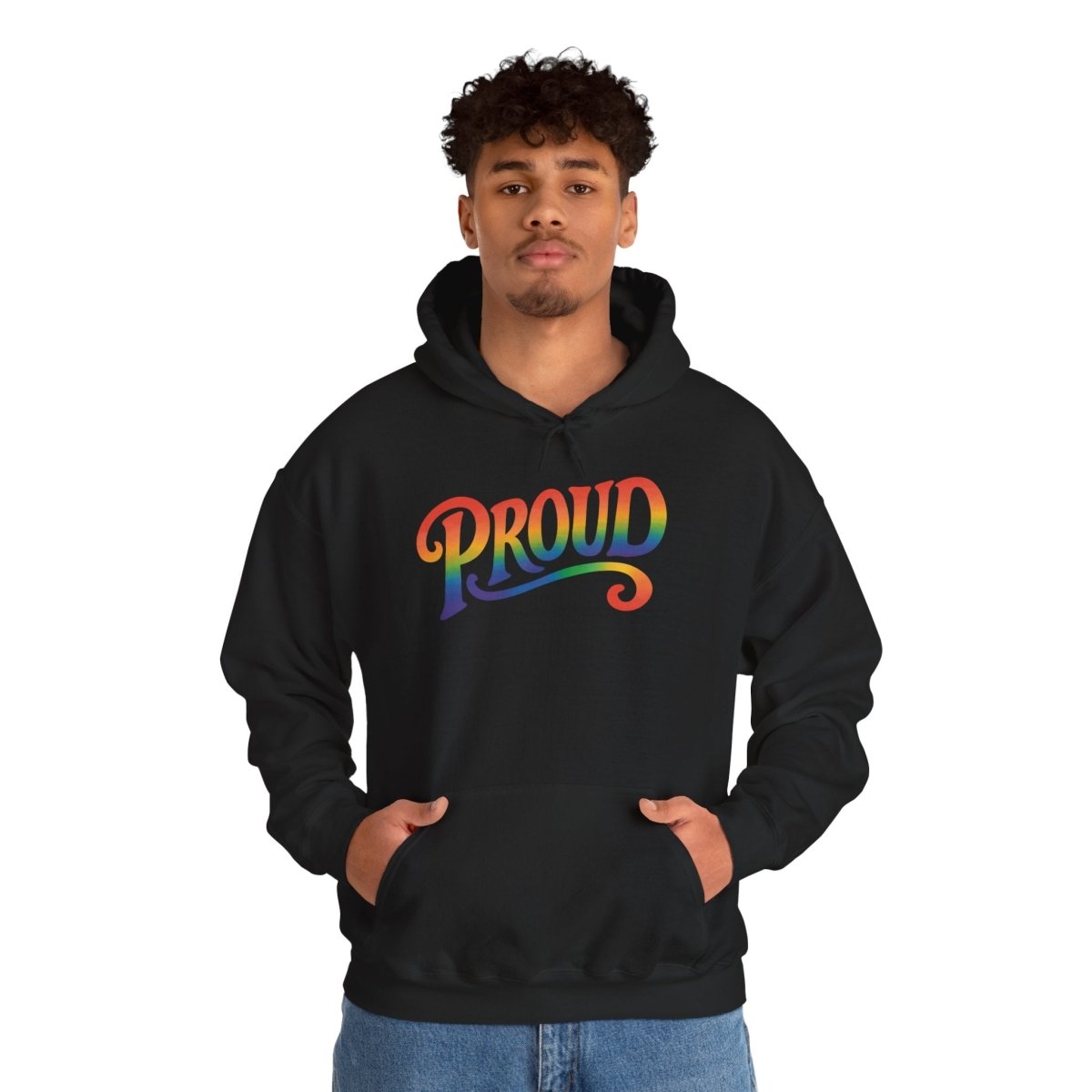 Proud Rainbow Hoodie - Self - Care Shirts