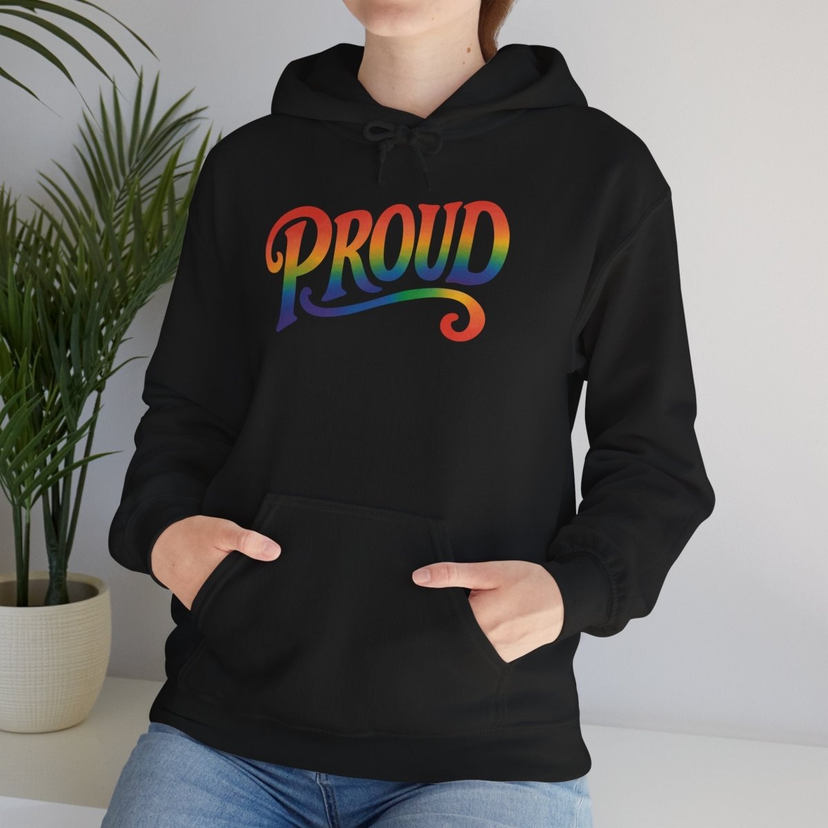 Proud Rainbow Hoodie - Self - Care Shirts