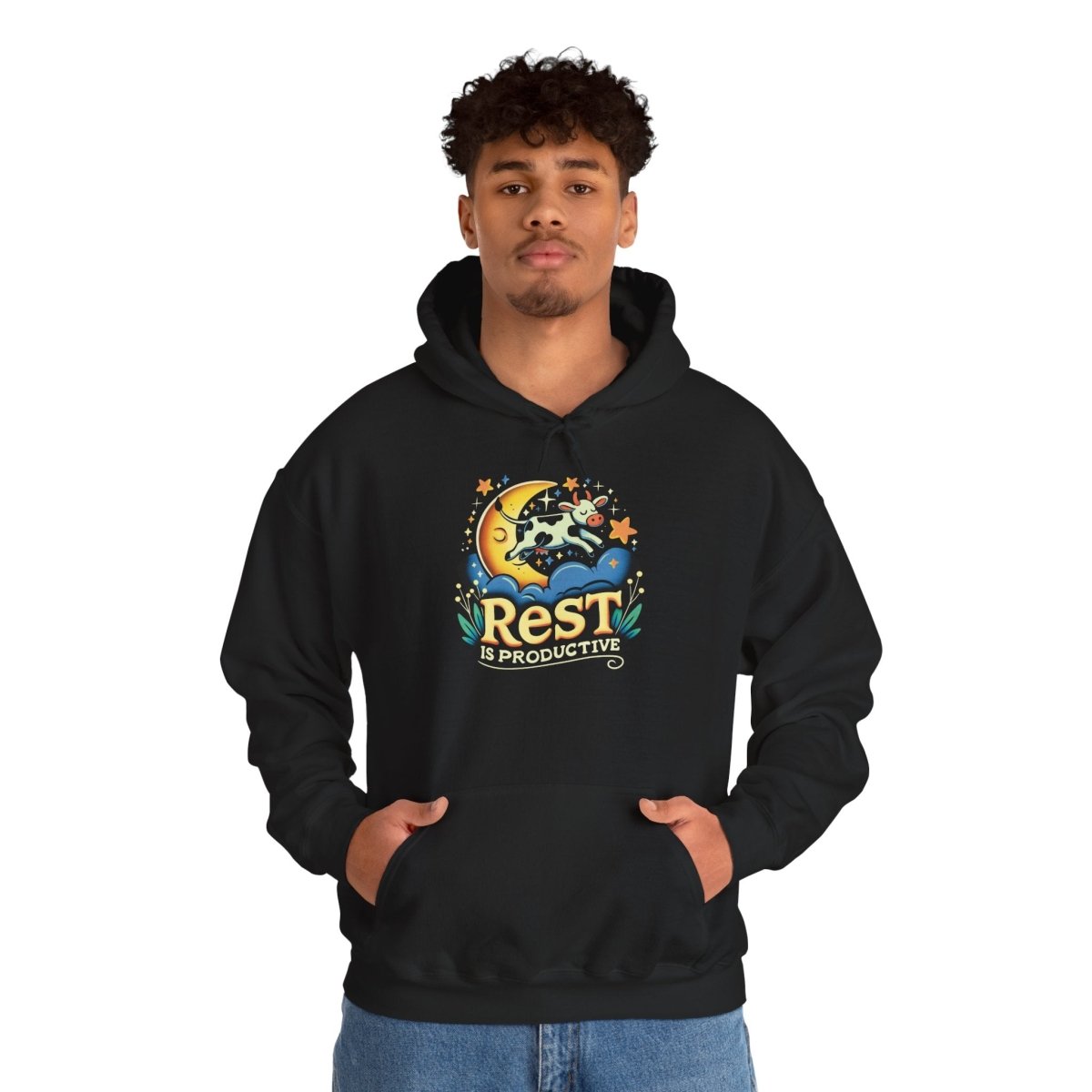 Rest Is Productive Hoodie - Self - Care Shirts