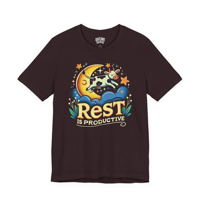Rest is Productive | Mental Health Shirt - Self - Care Shirts