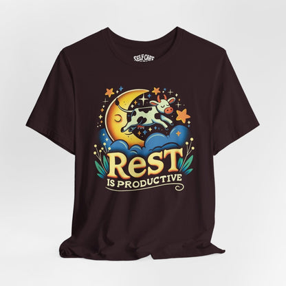 Rest is Productive Shirt | Mental Health Shirt - Self - Care Shirts