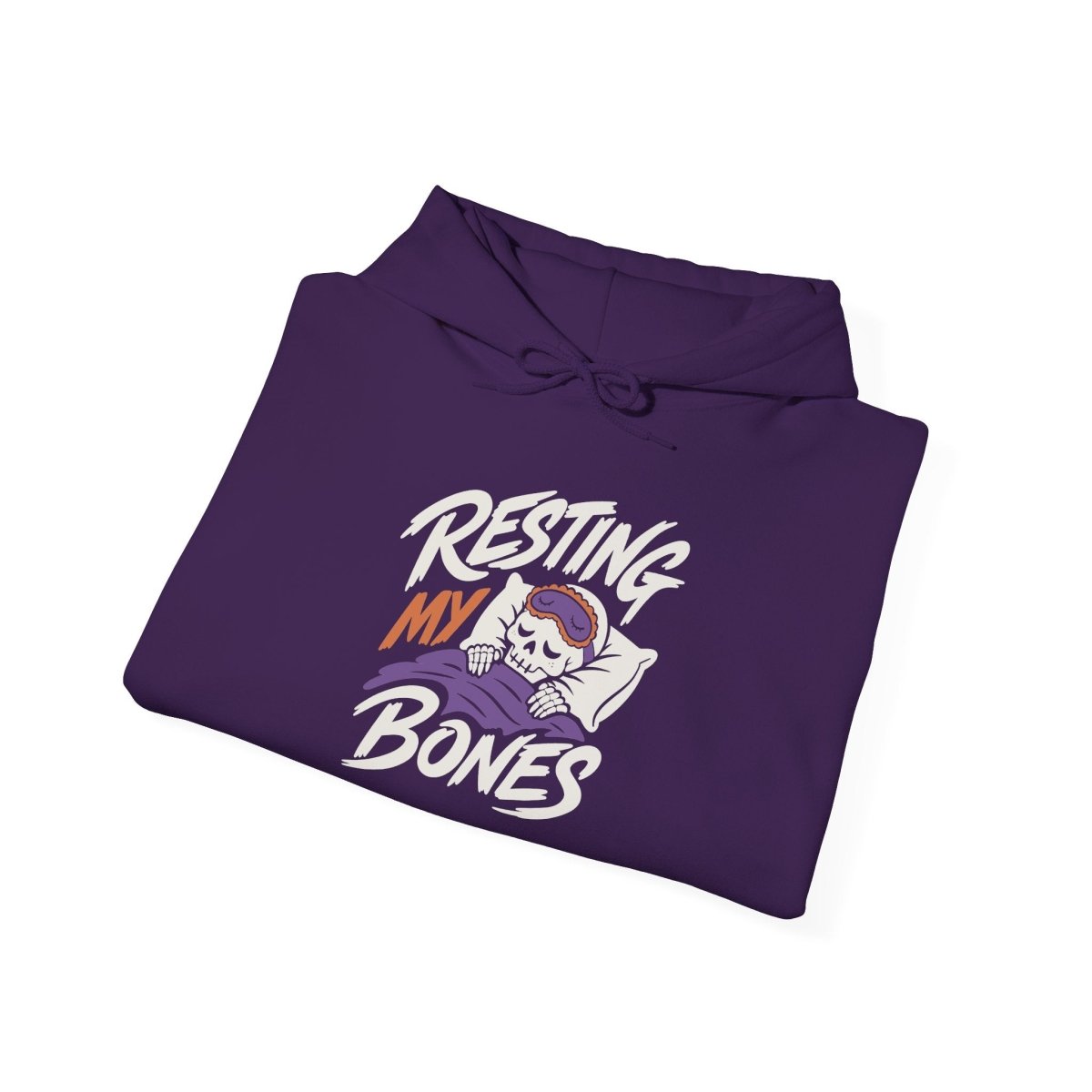 Resting My Bones Hoodie - Self-Care Shirts