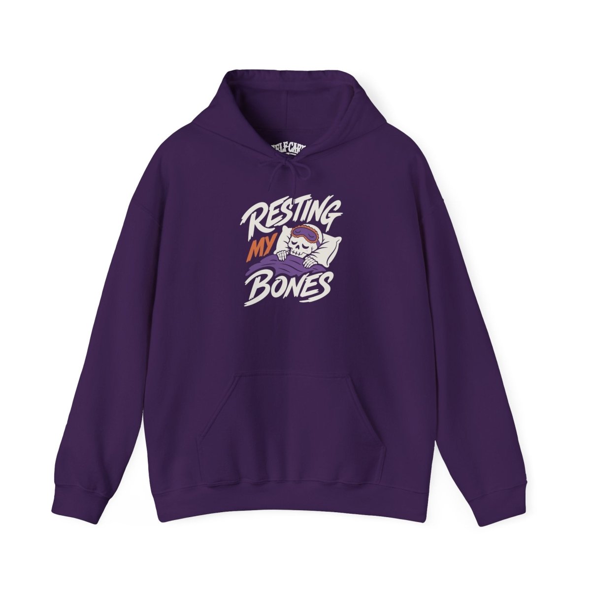 Resting My Bones Hoodie - Self-Care Shirts
