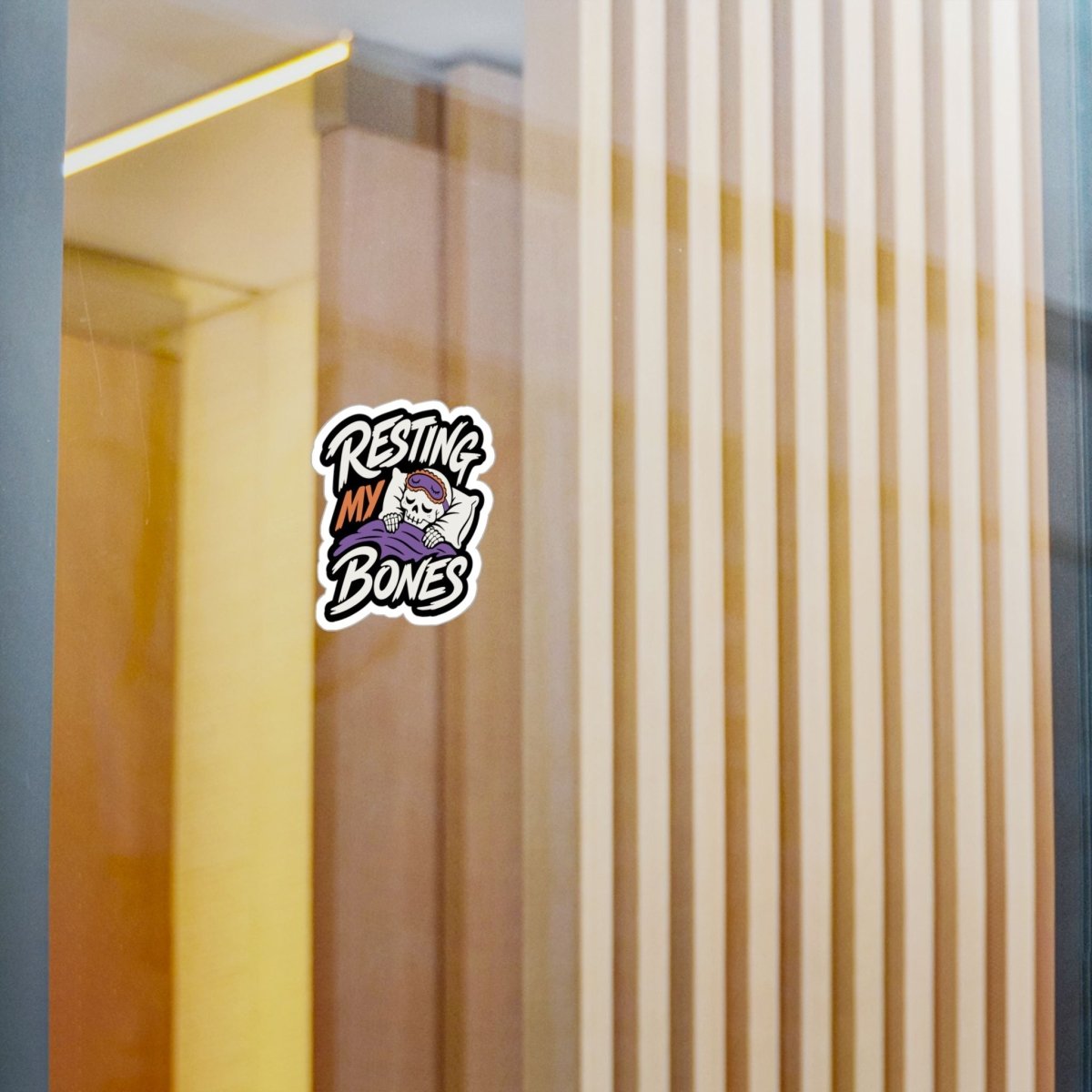 Resting My Bones Sticker - Self-Care Shirts