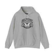 Self-Care Is Not Selfish mental health hoodie - hand-drawn design - Self-Care Shirts