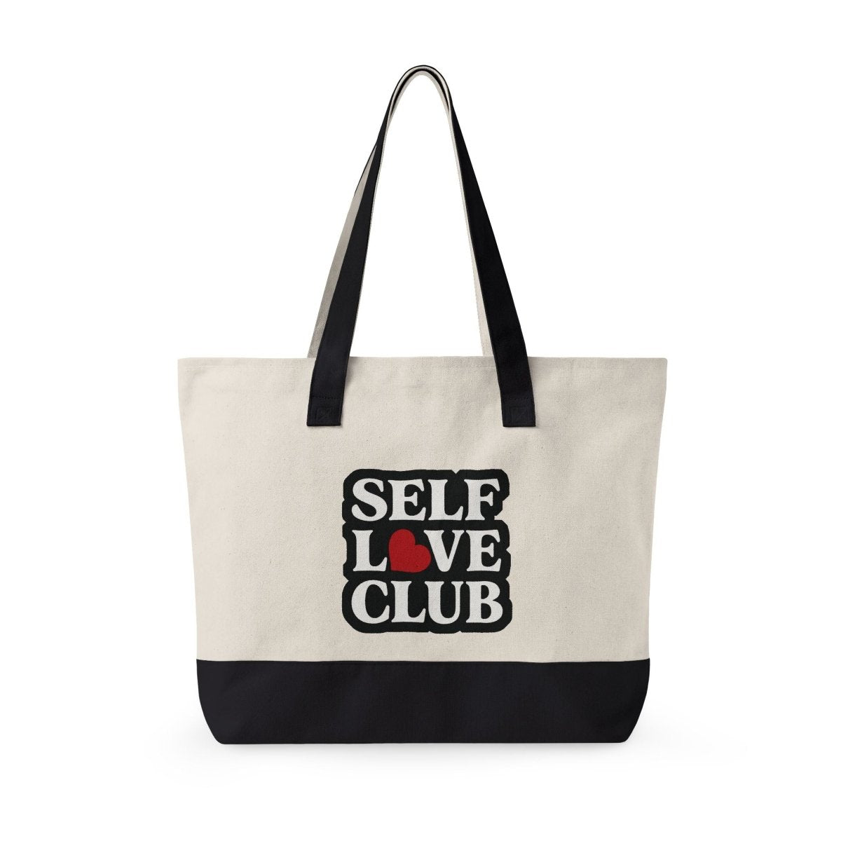 Self Love Club Canvas Tote Bag - Self - Care Shirts